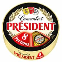 Président, Camembert en portions x8