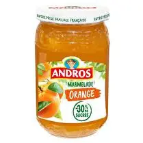 Andros, Confiture allegée de marmelade d'orange