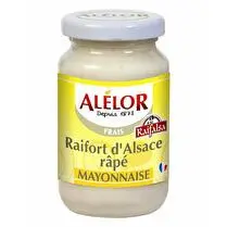 Alélor, Raifort d'Alsace râpé mayonnaise