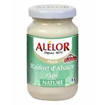 Alelor, Raifort d'Alsace râpé nature