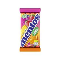 Mentos, Bonbons fruit 4 rouleaux