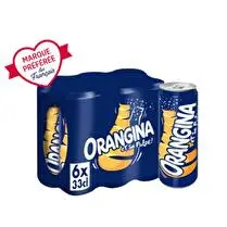Orangina, Boisson gazeuse à l'orange et sa pulpe