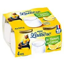 La laitière, Le yaourt au citron pot verre