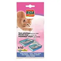 Riga, Sachets plastiques pour bac x10