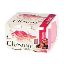 Climont, Yaourt aux fruits rouges au lait de montagne