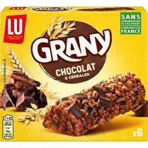 Lu, Barre chocolat 5 céréales x6