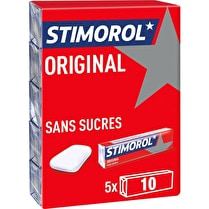 Stimorol, Original s/sucre 5x12