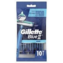 GILLETTE Rasoir jetable Blue2 fixe x10