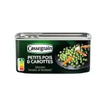 Cassegrain, Petits pois & carottes
