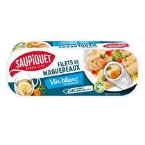 Saupiquet, Filets de maquereaux vin blanc & aromates
