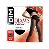 Dim, Collant DIAM'S ventre plat, Noir, T2