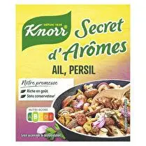 Knorr, Secret d'arômes - Assaisonnement déshydraté ail persil x 9
