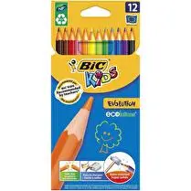 Bic, Etui 12 crayons couleur évolution