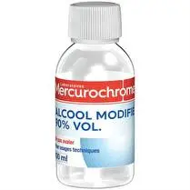 Mercurochrome, Alcool à 90° modifié