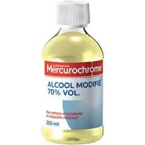 Mercurochrome, Alcool à 70° modifié