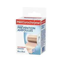 Mercurochrome, Sparadrap prévention ampoules