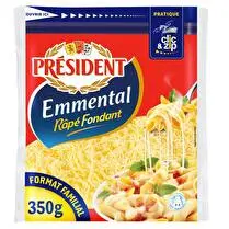Président, Emmental râpé fondant