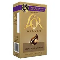 L'or, Café absolu aromatique & raffiné intensité 7