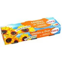 Cora, Miettes de thon à l'huile de tournesol