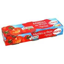 Cora, Miettes de thon à la tomate