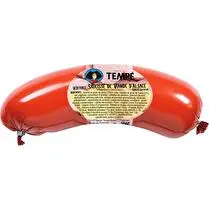 Tempé, Saucisse viande