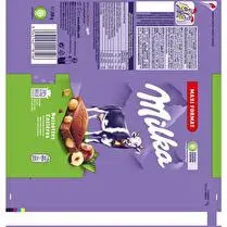 Milka, Chocolat au lait aux noisettes entières