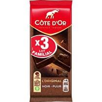 CÔTE D'OR Chocolat noir  L'original