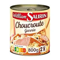 William Saurin, Choucroute garnie au vin blanc 4/4