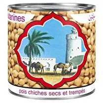 Sultanines, Pois chiches secs et trempés  1/2