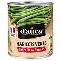 D'aucy, Haricots verts extra fins