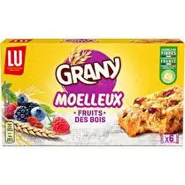 Lu, Biscuits moelleux aux fruits des bois x6