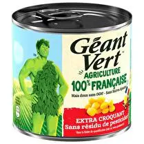Géant vert, Maïs ultra croquant sans sucre ajouté 1/2