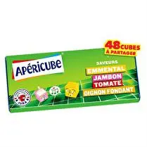 Apéricube, Fromage fondu long drink x48