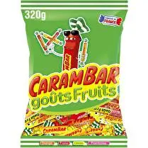 Carambar, Goût fruits