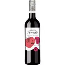 Bonne nouvelle, Boisson Fermentée Désalcoolisée à Base de Raisin  Rouge