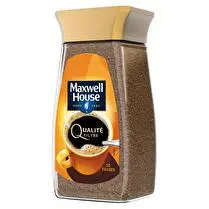 Maxwell house, Qualité filtre - Café soluble
