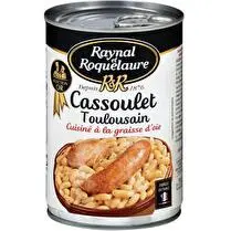 Raynal et Roquelaure, Cassoulet Toulousain à la graisse d'oie 1/2