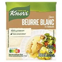 Knorr, Sauce beurre blanc à l'échalotte