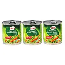 Cora, Petits pois et carottes extra fins