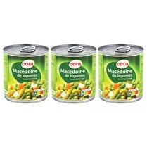 Cora, Macédoine de légumes 3x130g