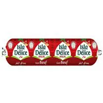 Isla délice, Isla delice saucis'delice volaille et boeuf halal 500g