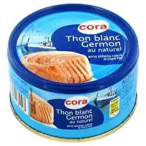 Cora, Thon blanc entier naturel 1/6