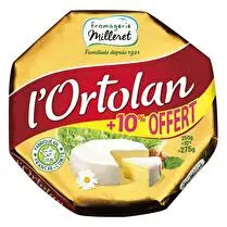 Fromagerie Milleret, 250 g + 10% offert