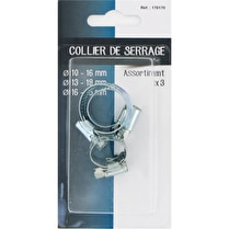 Trefilaction, COLLIER DE SERRAGE X3 ASSORTIS