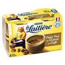 La laitière, Le petit pot de crème au café