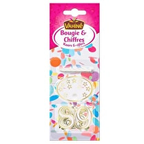 Vahiné, Bougies et chiffres anniversaire