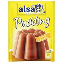 ALSA Préparation pudding parfum chocolat x 3 133g Alsa