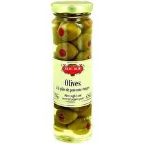 ERIC BUR Olives aux poivrons rouges