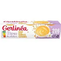 Gerlinéa, Crème saveur vanille caramel