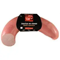 Metzger Muller, 1/2 Saucisse de viande qualité supérieure